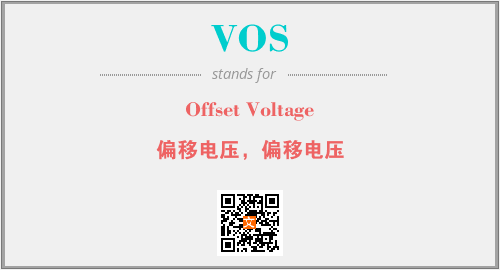 VOS - Offset Voltage