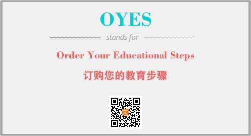 OYES - Order Your Educational Steps